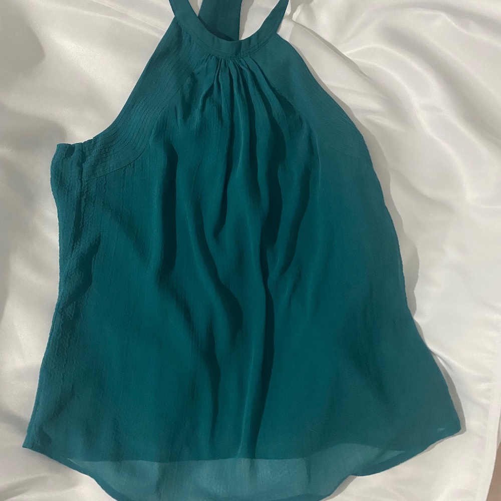 H & M sleeveless halter blouse small